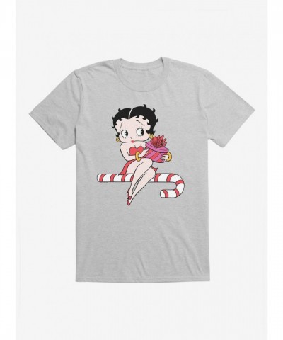 Betty Boop Candy Cane Unisex T-Shirt