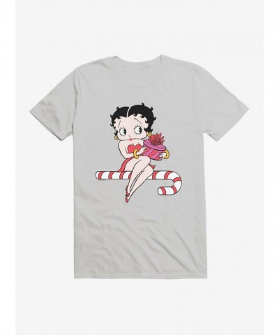 Betty Boop Candy Cane Unisex T-Shirt