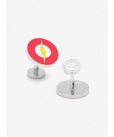 DC Comics Flash Lightning Bolt Logo Men's Cufflinks