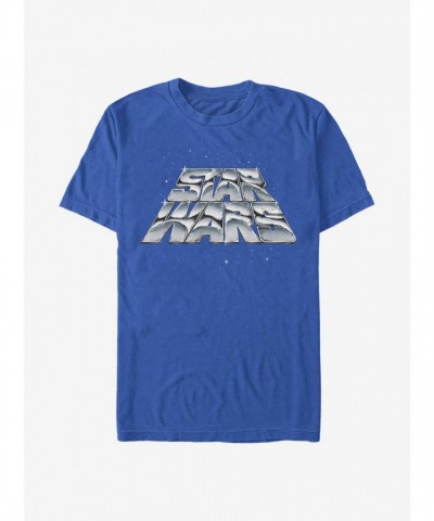 Star Wars Shiny Chrome Logo Unisex T-Shirt