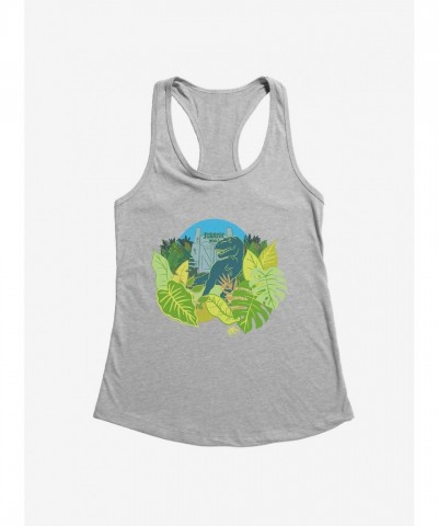 Jurassic World T-Rex Habitat Gate Lightweight Girls Tank