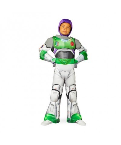 Buzz Lightyear Space Ranger Costume for Kids - Authentic Disney Outfit with Gauntlets