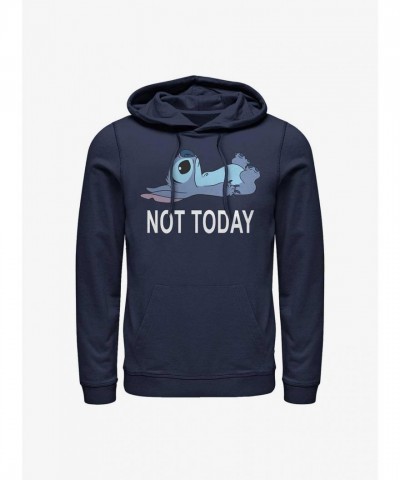 Disney Lilo & Stitch Blue Comfortable Men's Hoodie