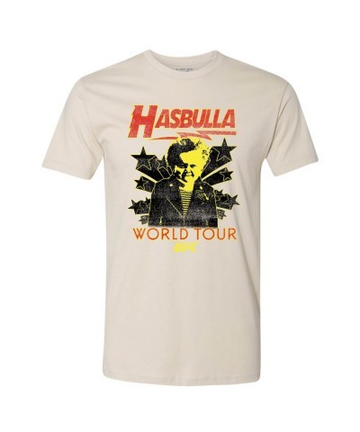 Men's Official UFC Hasbulla World Tour Soft T-Shirt - Cream