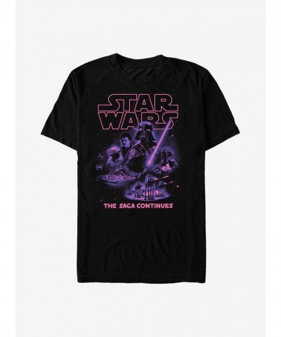 Star Wars Saga T-Shirt for Men - Lightweight Cotton Comfort