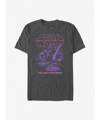 Star Wars Saga T-Shirt for Men - Lightweight Cotton Comfort
