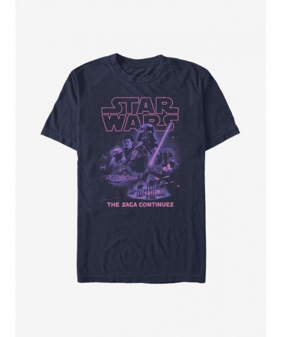 Star Wars Saga T-Shirt for Men - Lightweight Cotton Comfort