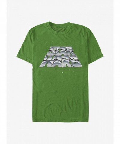 Star Wars Shiny Chrome Logo Unisex T-Shirt