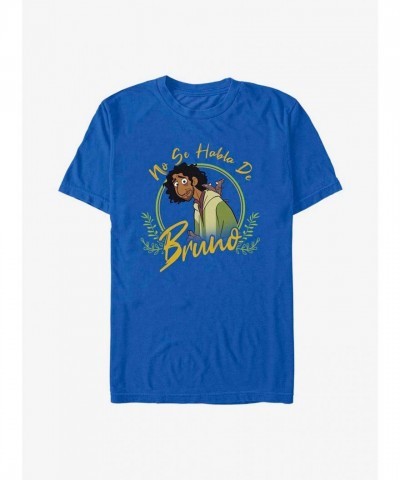 Disney Encanto Bruno Shhh T-Shirt - Blue Men's