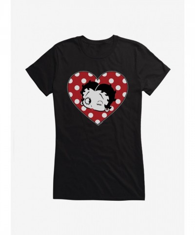 Betty Boop Spotted Love Graphic for Girls