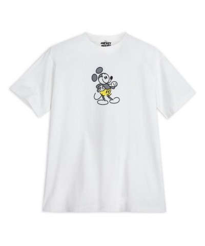Mickey Mouse Authentic Streetwear T-Shirt for Adults – White