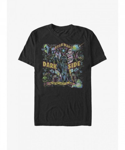 Star Wars Dark Side T-Shirt for Men - Black