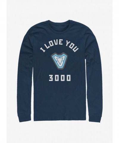 Marvel Avengers: Endgame Long Sleeve T-Shirt - Blue Men's