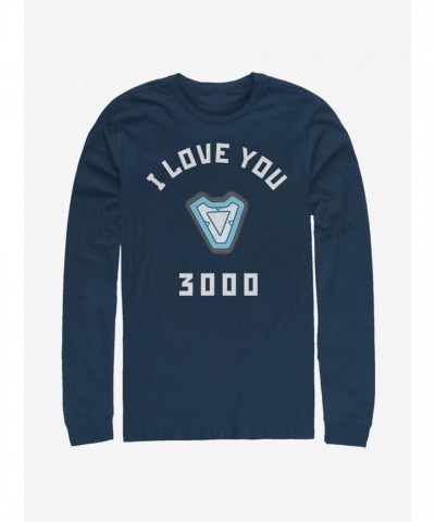 Marvel Avengers: Endgame Long Sleeve T-Shirt - Blue Men's