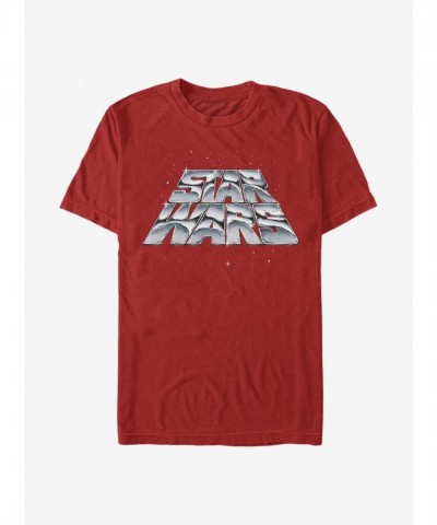 Star Wars Shiny Chrome Logo Unisex T-Shirt