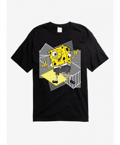 SpongeBob SquarePants Grayscale Design Unisex T-Shirt