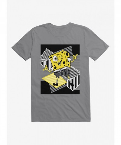 SpongeBob SquarePants Grayscale Design Unisex T-Shirt
