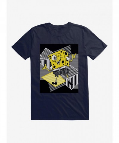 SpongeBob SquarePants Grayscale Design Unisex T-Shirt