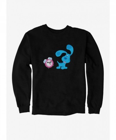 Blue's Clues Tickety Tock & Playtime Men's Heavyweight Fleece Sweatshirt