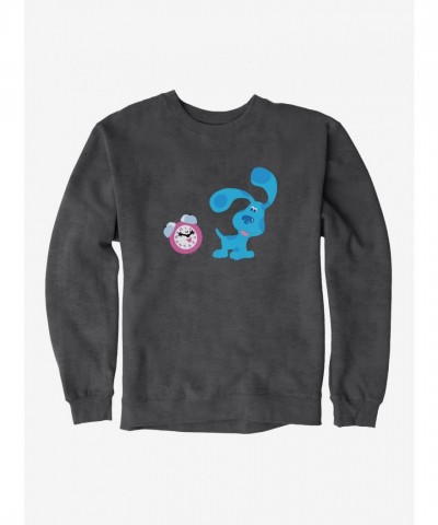 Blue's Clues Tickety Tock & Playtime Men's Heavyweight Fleece Sweatshirt