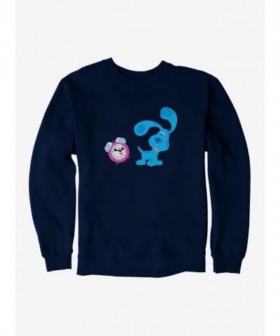 Blue's Clues Tickety Tock & Playtime Men's Heavyweight Fleece Sweatshirt