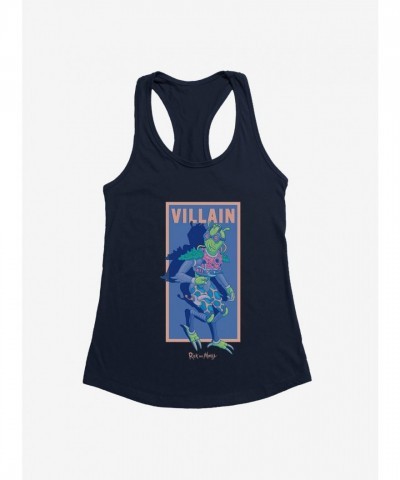 Rick And Morty Alien Villain Girls Tank Top
