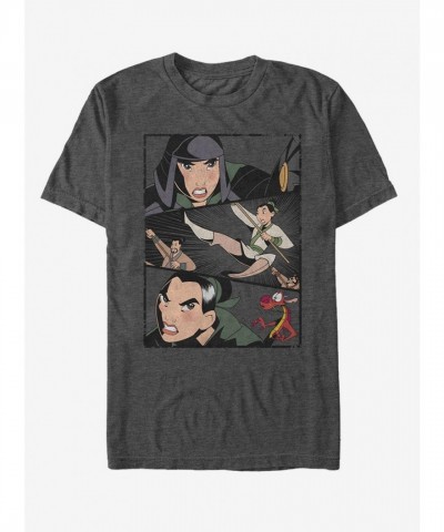 Disney Mulan Honor Battle T-Shirt - Black