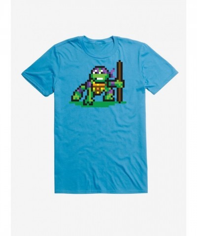 Teenage Mutant Ninja Turtles Cotton Donatello Combat T-Shirt - Blue Men's