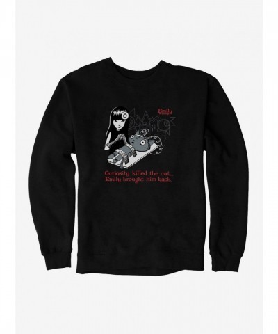 Emily Strange Curiosity Casual Men's Heavyweight Hoodie