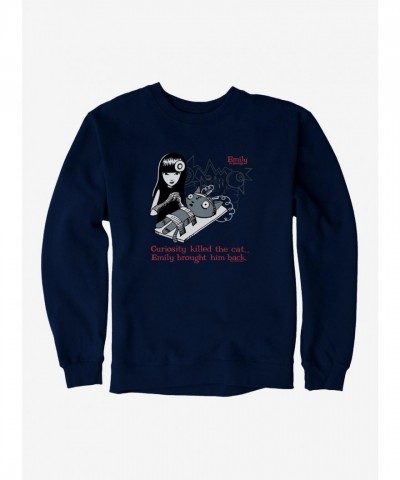 Emily Strange Curiosity Casual Men's Heavyweight Hoodie