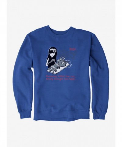 Emily Strange Curiosity Casual Men's Heavyweight Hoodie