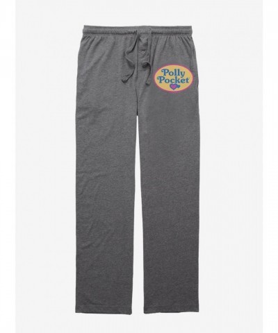 Polly Pocket Grey Logo Pajama Pants - Unisex