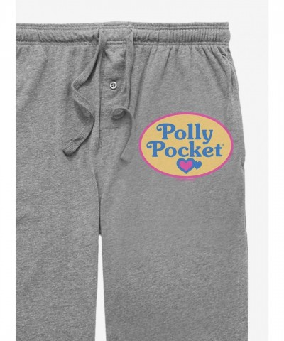 Polly Pocket Grey Logo Pajama Pants - Unisex