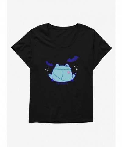 Rainylune Frog Knife Graphic Tee for Girls - Plus Sizes