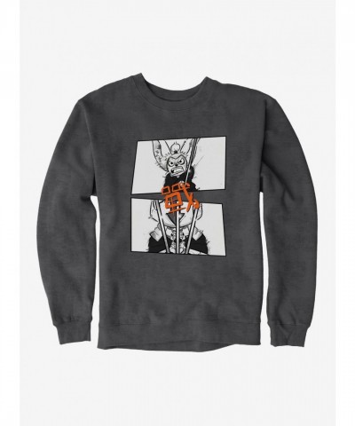 Avatar Momo vs Appa Fan Art Sweatshirt by Carly W.