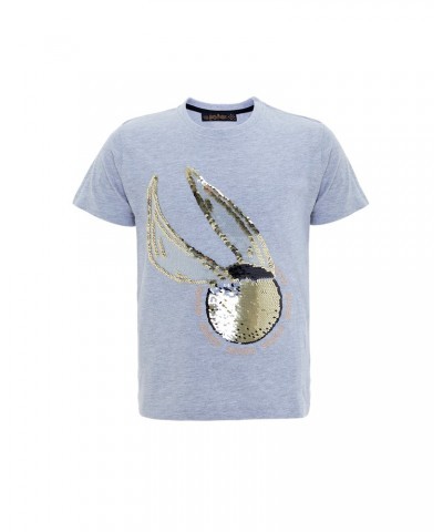 Golden Seeker Snitch Flip Sequin T-Shirt for Boys