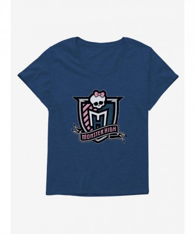 Monster High Cute Emblem Logo Plus Size Girls T-Shirt