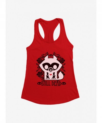 Skelanimals Still Dead Girls Junior Tank Top